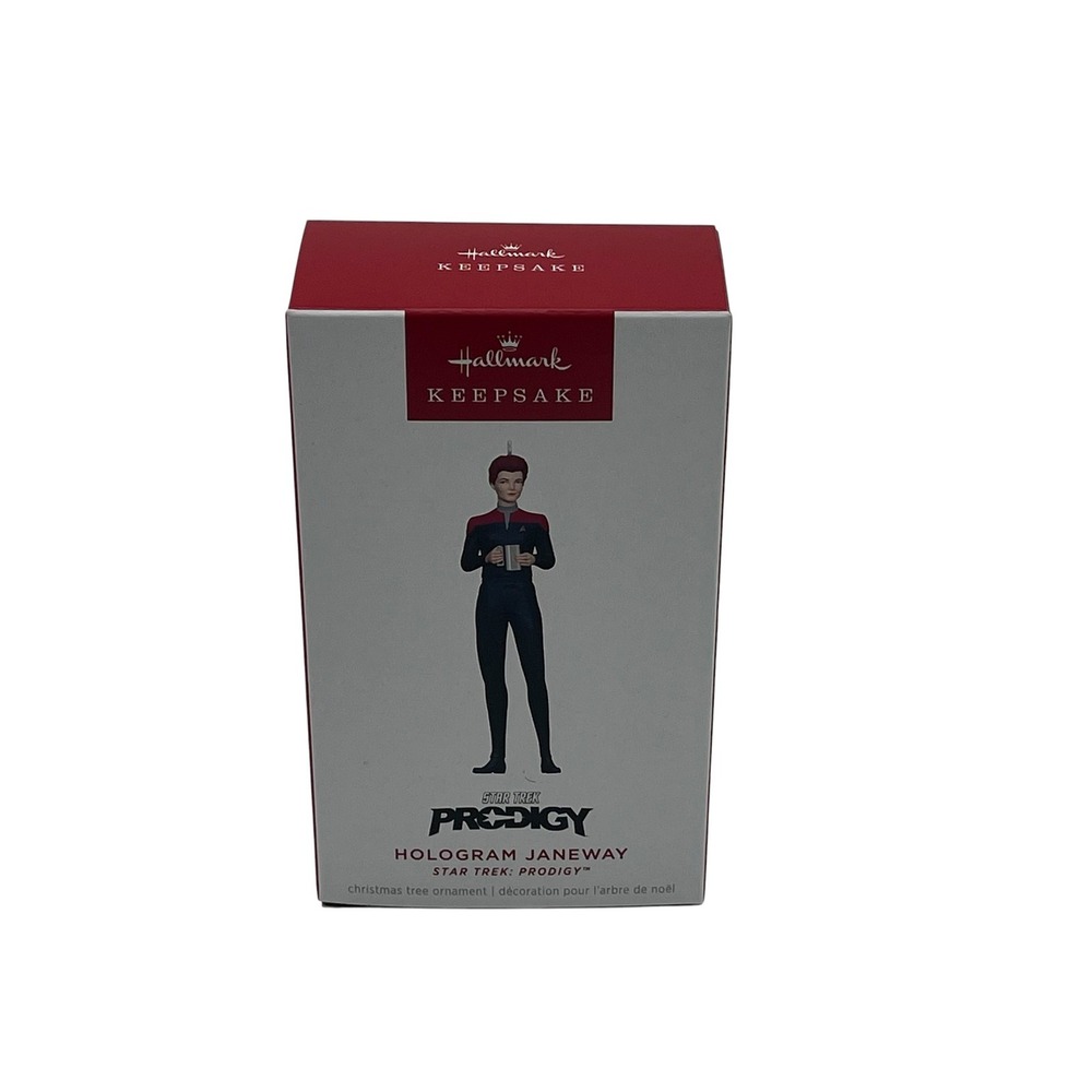 Hallmark Keepsake Star Trek Prodigy Hologram Janeway 2025 Christmas Ornament